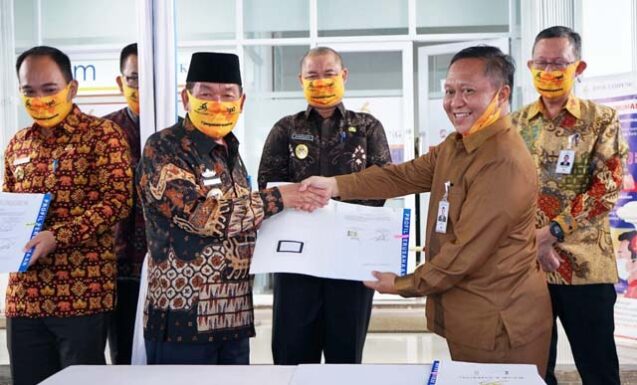 KCP Bank Lampung Simpangpematang Diresmikan