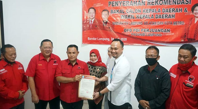 PDIP Berikan Rekomendasi untuk Nanang-Pandu dan Anna-Fritz