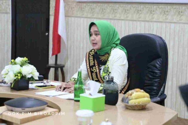 Ny. Riana Sari Buka Telesimposium IX IDI Lampung Timur