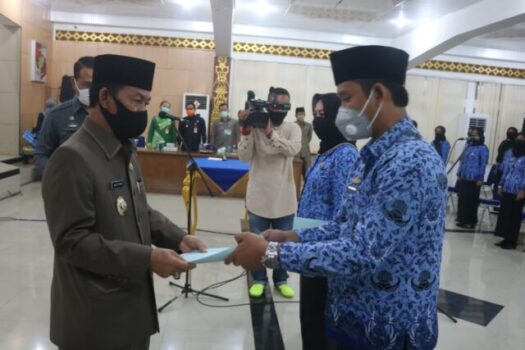 90 CPNS Lampung Utara Terima SK 100 Persen