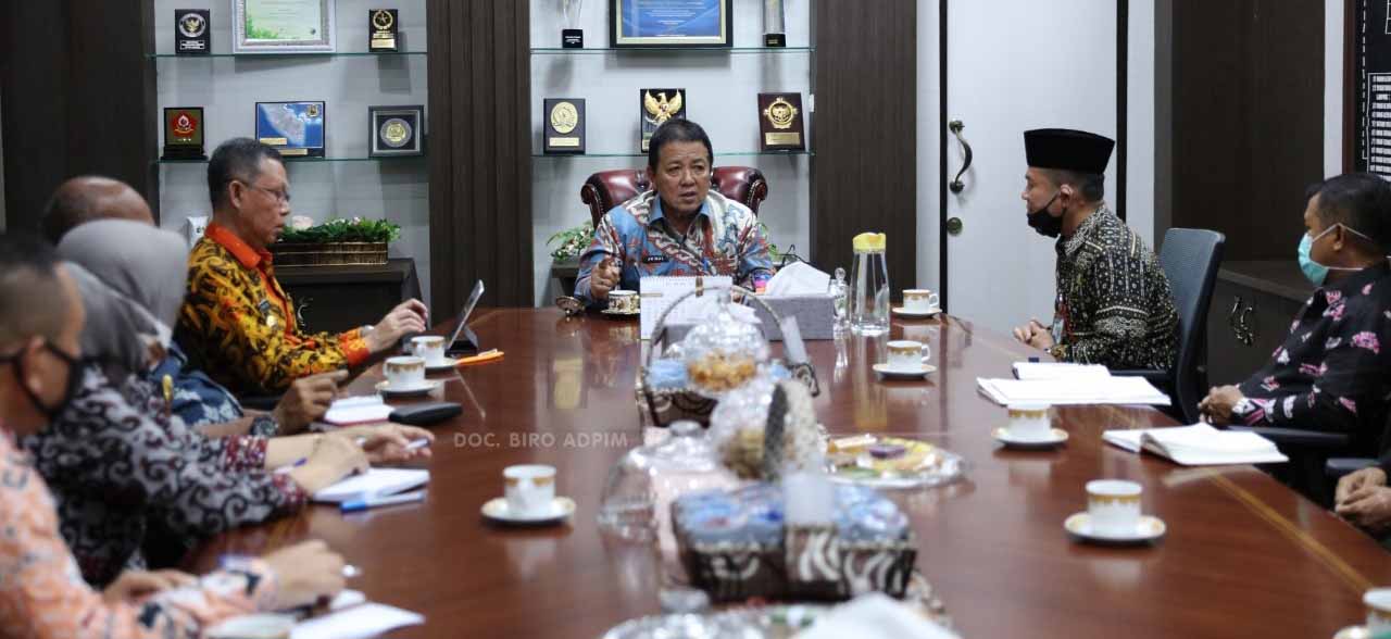 Gubernur Lampung Ajak Kanwil Kemenag Ciptakan Masyarakat Agamis