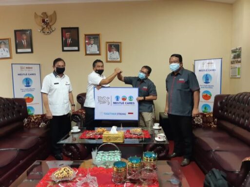 PT Nestle Bantu APD untuk Pemkot Bandarlampung