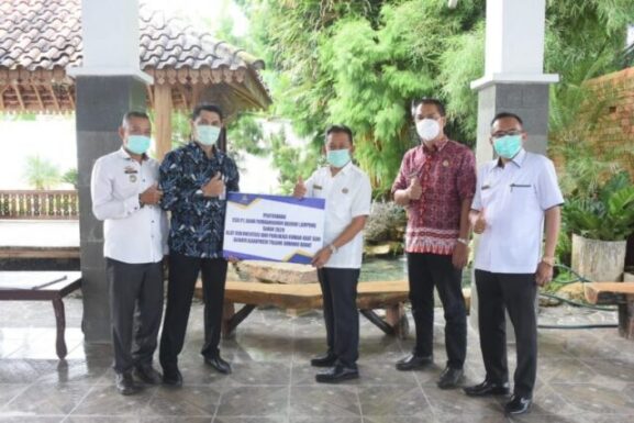 Bank Lampung Serahkan Bantuan CSR untuk Tubaba