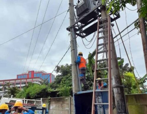 Kabel PLN di Telukbetung Utara Dicuri, Alat Elektronik Ratusan Pelanggan Rusak