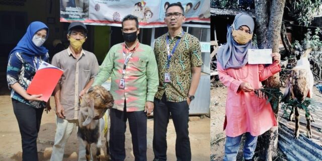 Berkah Idul Adha dari JNE Lampung untuk Garda Terdepan Penanggulangan Covid-19