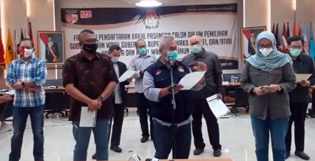 37 Bakal Calon Kepala Daerah-Wakil Kepala Daerah Positif Covid-19