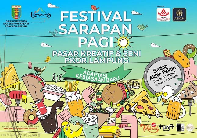 Dinas Pariwisata Lampung akan Gelar Festival Sarapan Pagi