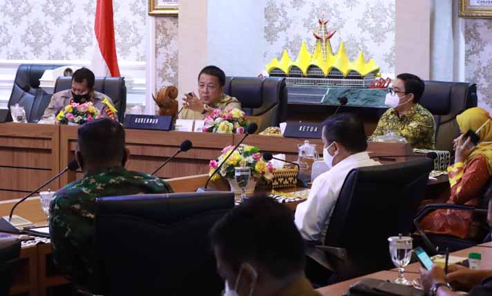 Gubernur Lampung Pimpin Rakor Pilkada 2020 di Tengah Pandemi Covid-19