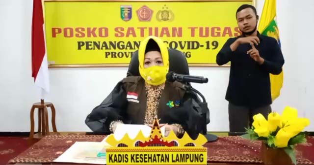 Jumlah Kasus Covid-19 di Lampung Tembus 509, Ini Riwayat 21 Pasien Baru