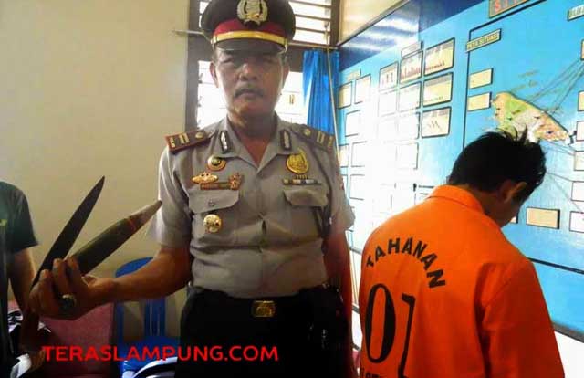 Polsek Kedaton Bekuk Begal Asal Lampung Utara