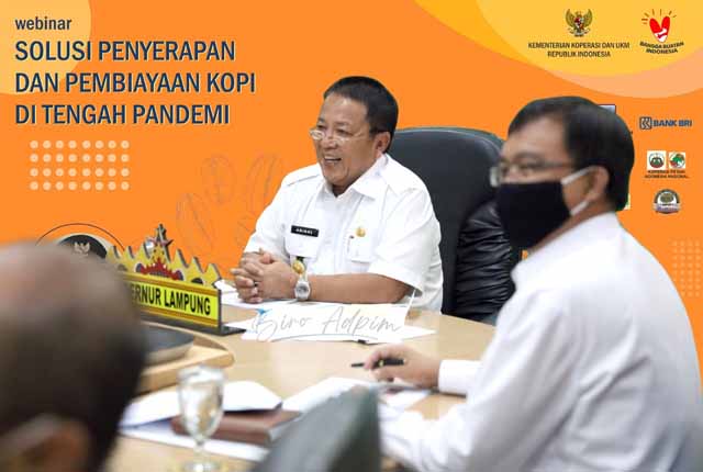 Gubernur Arinal Ingin Ada Hilirisasi Kopi Robusta Lampung