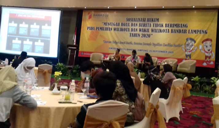 Bawaslu Antisipasi Maraknya Hoaks dalam Pilkada Bandarlampung