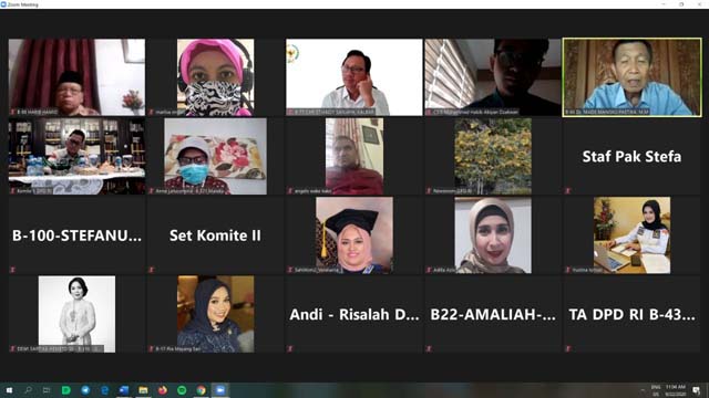 Komite II DPD RI Bahas Materi RUU Penanggulangan Bencana dengan CSIS