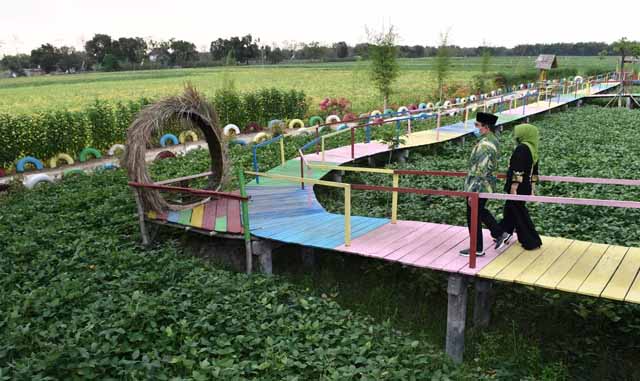 Mendes PDTT Resmikan Desa Wisata di Bojonegoro