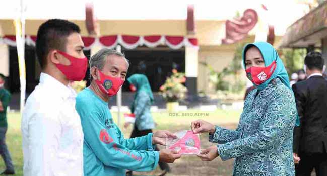 Ketua TP PKK Lampung Ikuti Pertemuan Virtual dengan Ketua Umum PKK Pusat