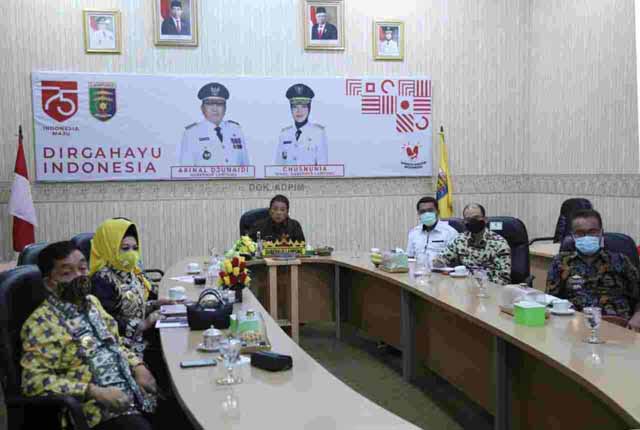 Gubernur Lampung Ikut Rakor Efektivitas Pencegahan dan Pengendalian Covid-19