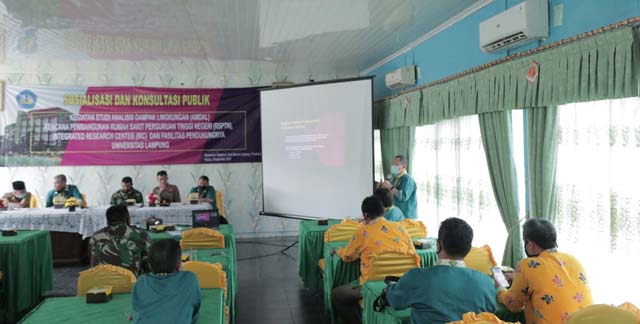 Unila Sosialisasikan Penyusunan Dokumen Amdal RSPTN