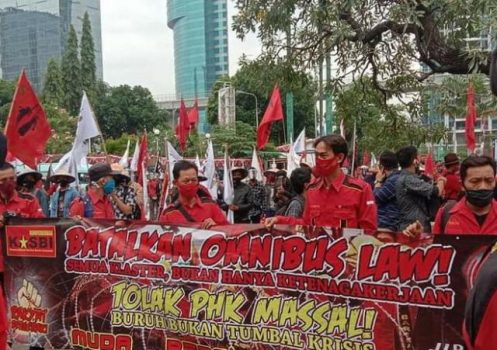 Tolak Omnibus Law, Para Buruh di Lampung akan Gelar Demo Besar-besaran
