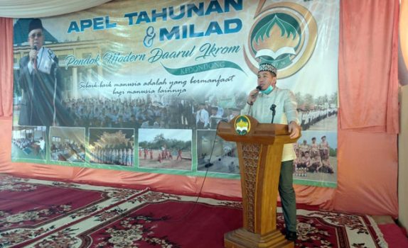 Dendi akan Jadikan Pesawaran Sebagai Lumbung Santri di Indonesia