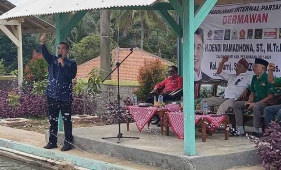 Dendi Ramadhona Tingkatkan Indeks Pembangunan Manusia di Way Ratai