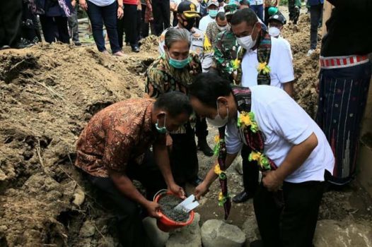 Jembatan Lampiring Mulai Dibangun, Akhiri Penantian 50 Tahun Warga Pituriase