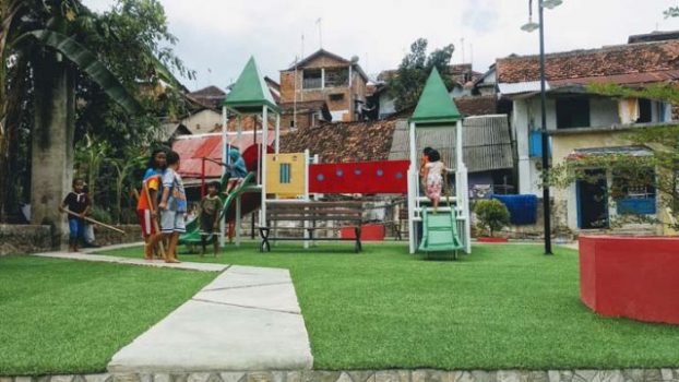 Lahan Kosong di Kelurahan Gunungsari Kini Disulap Jadi RTH