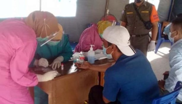 Seminggu Rapid Test di Pintu Masuk Bandarlampung, 134 Orang Reaktif