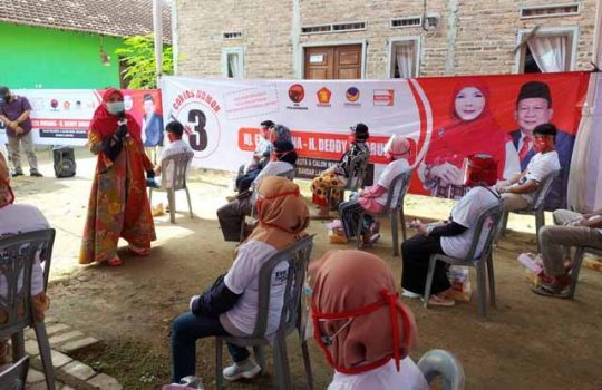 Eva Dwiana Ajak Warga Bandarlampung Tidak Mudah Terprovokasi Isu SARA