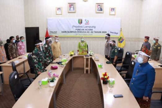 Wagub Lampung Ikuti Upacara Peringatan Hari Sumpah Pemuda