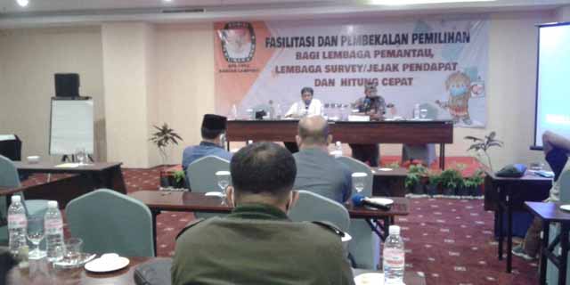 KPU Bandarlampung Sosialisasikan Tata Tertib Debat Publik