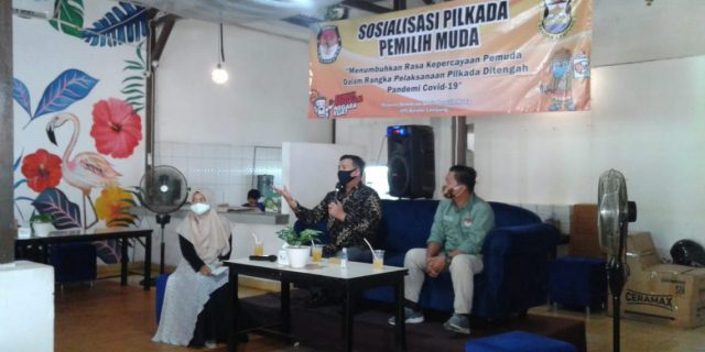 KPU Bandarlampung Gelar Sosialisasi bagi Pemilih Muda