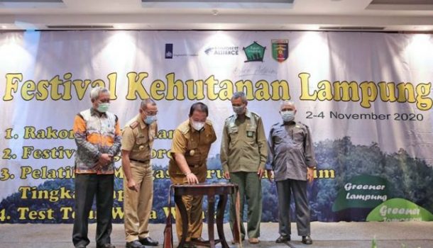 Buka Festival Kehutanan Lampung, Ini Harapan Gubernur Arinal
