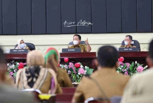 Gubernur Minta Pimpinan Tinggi Pratama Bekerja Profesional dan Jauhi Narkoba