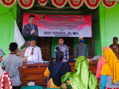 Budi Yuhanda Lakukan Sosialisasi Perda Kewenangan Pengelolaan Pendidikan