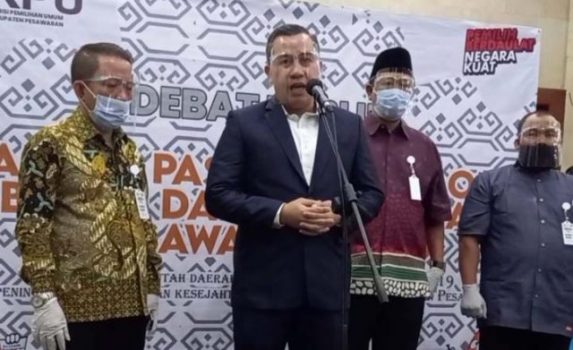 Dendi-Marzuki Siap Mewakafkan Hati dan Pikiran Demi Kemajuan Pesawaran