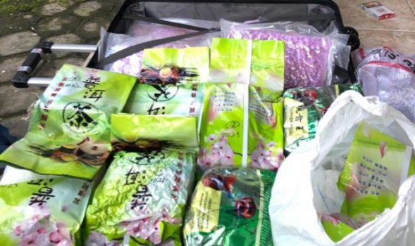 Heboh, Warga Lamsel Temukan Puluhan Kg Sabu dan Ribuan Pil Ekstasi Dalam Koper di Pinggir Jalinsum