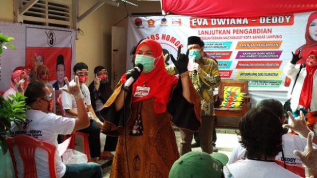 KPU Kembali Tetapkan Eva-Deddy Sebagai Paslon Pilkada Bandarlampung