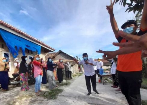 Tidak Golput dan Terapkan Prokes 3M Jadi Materi Kampanye Antoni Imam di Palas