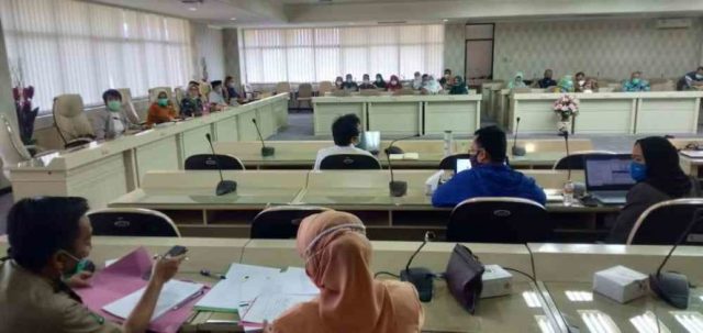 Komisi V DPRD Lampung Bahas Raperda Bersama OPD