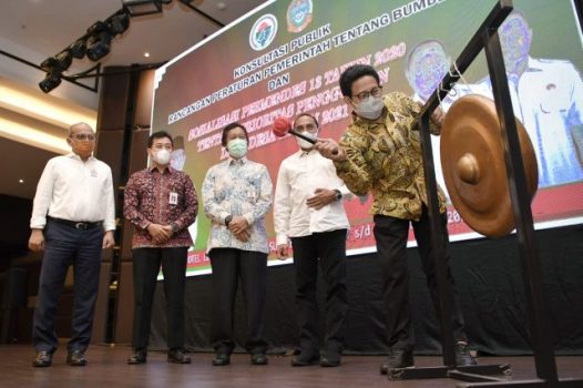 Mendes PDTT Sosialisasikan Prioritas Penggunaan Dana Desa 2021