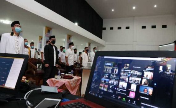 PKS Lampung Mengikuti Munas PKS Secara Virtual