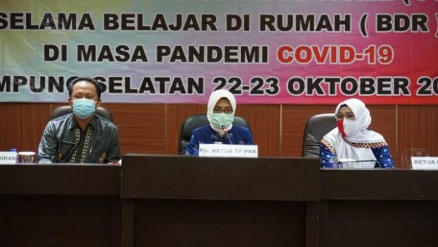 Pori Karlia Buka Bimtek BDR untuk Himpaudi Lamsel