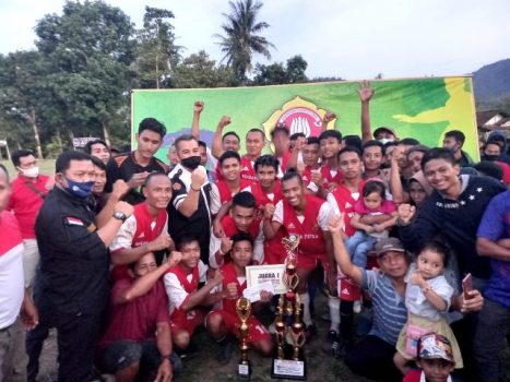 Dendi Hadiri Grand Final Karang Taruna Cup Kabupaten Pesawaran