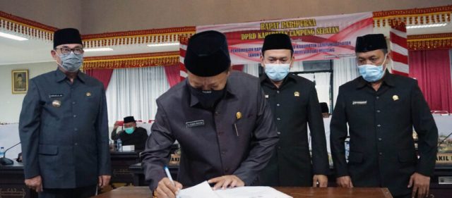 Raperda APBD Lamsel 2021, Pendapatan Daerah Diproyeksi Rp2,077 Triliun