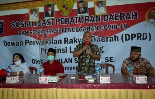 Sahlan Syukur Sosialisasikan Perda Kewewenangan Pengelolaan Pendidikan