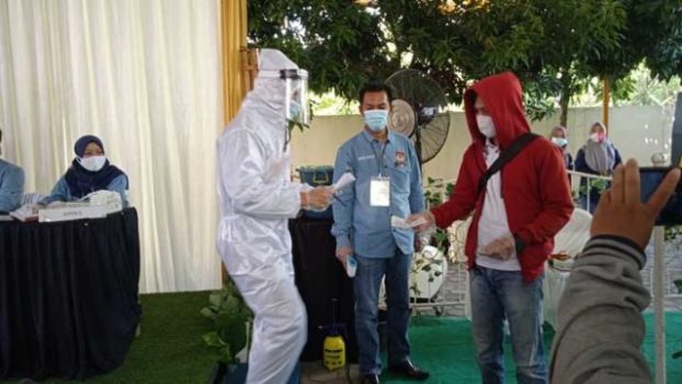 KPU Bandarlampung Gelar Simulasi Pemungutan Suara