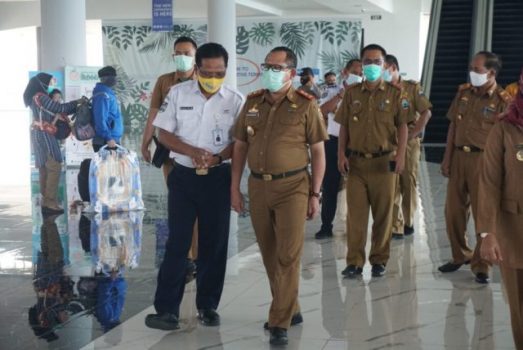 Pastikan Prokes Covid-19 Berjalan Baik, Sulpakar Kunjungi PT ASDP Bakauheni