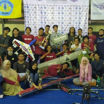 Tim URO Unila Raih Juara pada Kontes Robot Terbang Indonesia 2020