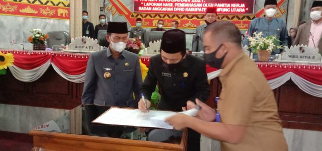 APBD Lampung Utara 2021 Defisit Rp40-an Miliar