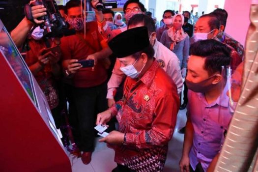 Walikota Herman HN Resmikan Anjungan Dukcapil Mandiri